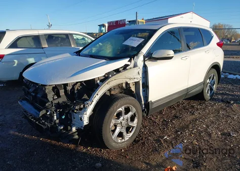 2017 Honda Cr-V Ex-L/Ex-L Navi из США, поврежденный, VIN 5J6RW2H80HL076818